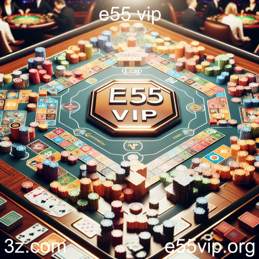 Descubra o Mundo dos Jogos de Mesa no e55 vip